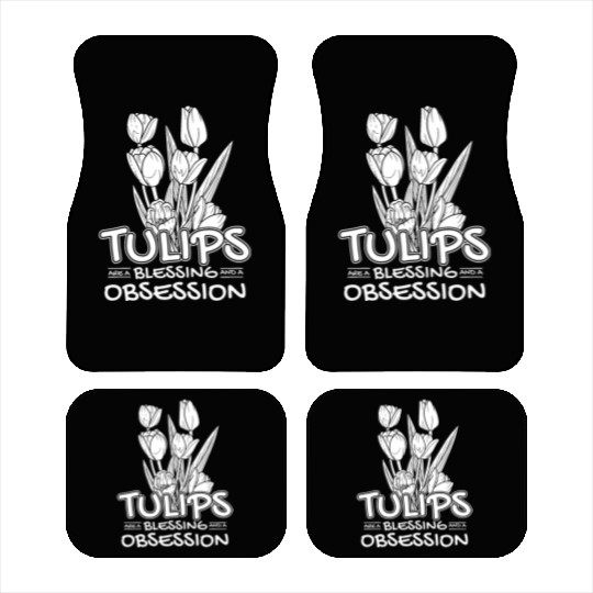 Tulip Gardening Tulips Car Mats