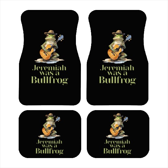 Jeremiah Was a Bullfrog - Classic Rock Car Mats