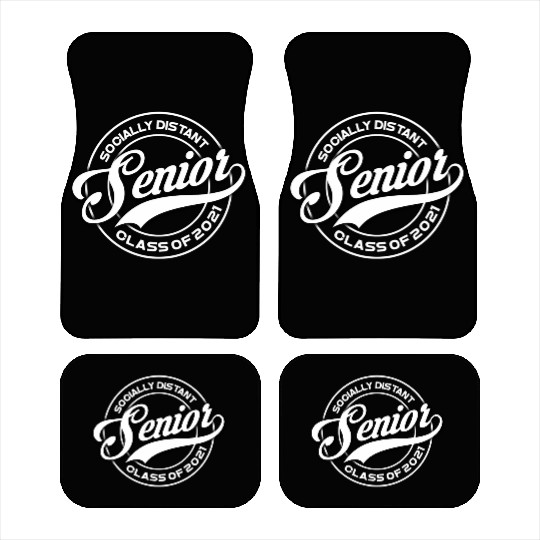 Graduating 2021 Senior Class Back To School Social Car Mats