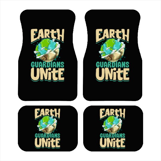 Climate Change Environmental Earth Day Planet Car Mats