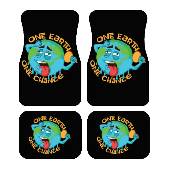 Climate Change Environmental Earth Day Planet Car Mats