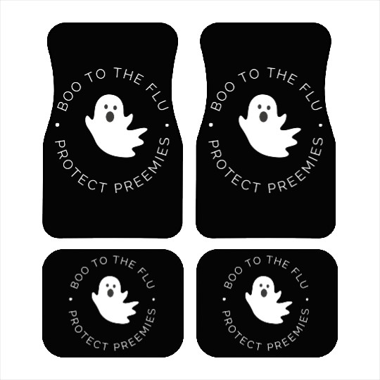 NICU Halloween | Boo to the flu | Protect Preemies Car Mats