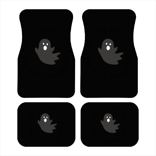 NICU Halloween | Boo to the flu | Protect Preemies Car Mats