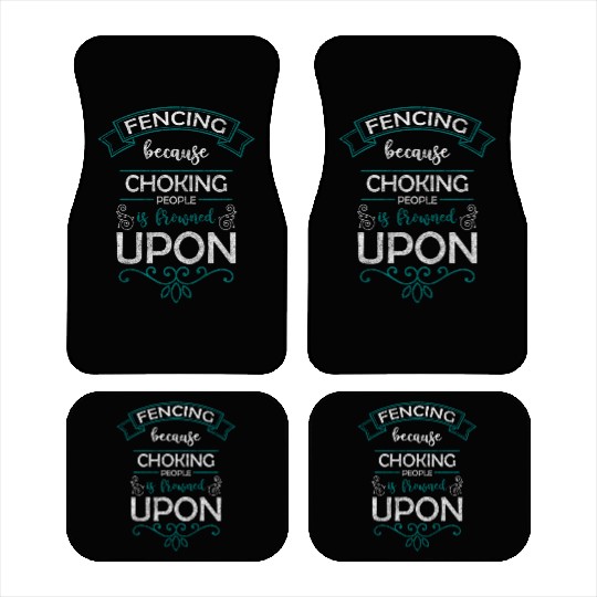 Fencer Coach Winner Hobby Car Mats
