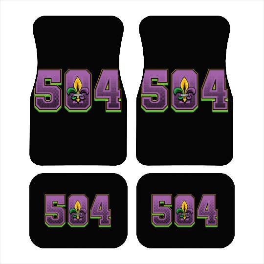 504 Mardi Gras Car Mats