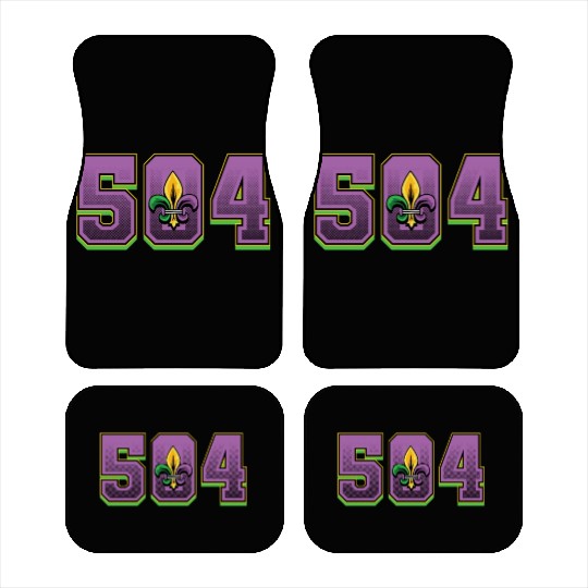 504 Mardi Gras Car Mats