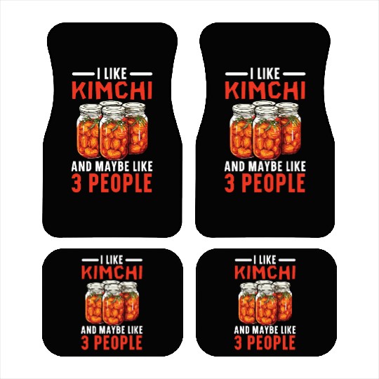 Kimchi Lover Korean Cuisine Spicy Food South Korea Car Mats
