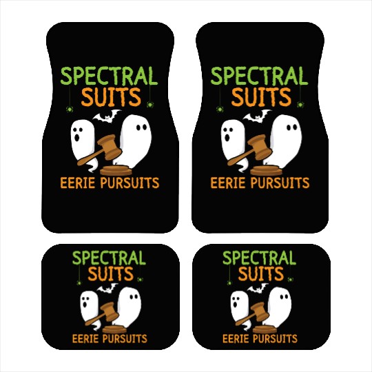 Spectral Suits Eerie Pursuits Lawyer Halloween Car Mats