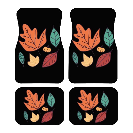 Fall Leaves Embrace the Beauty of Autumn Car Mats