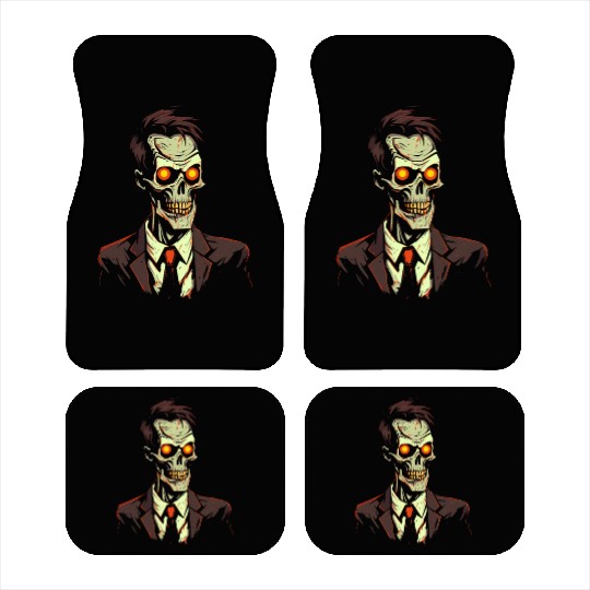 Creep Out Your Friends with a Halloween Zombie Car Mats