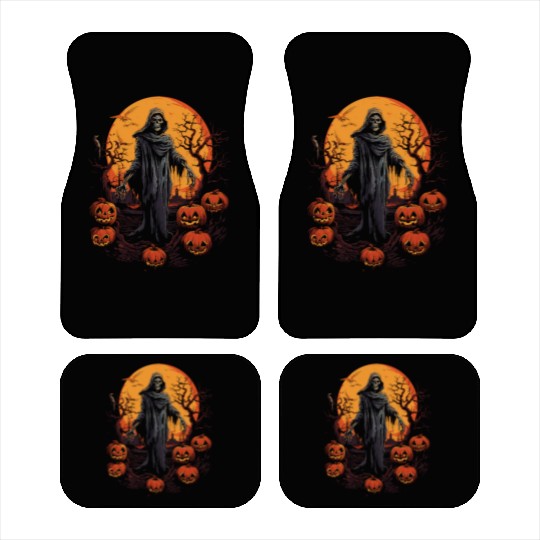 Zombie Nation Halloween Gift for Fearless Souls Car Mats