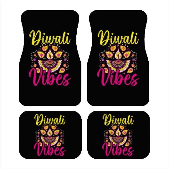 Happy Diwali Diwali Festival Indian Hindu Hinduism Car Mats