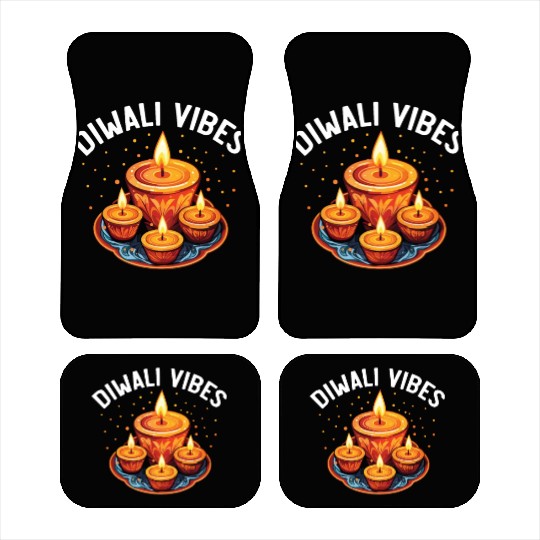 Happy Diwali Diwali Festival Indian Hindu Hinduism Car Mats