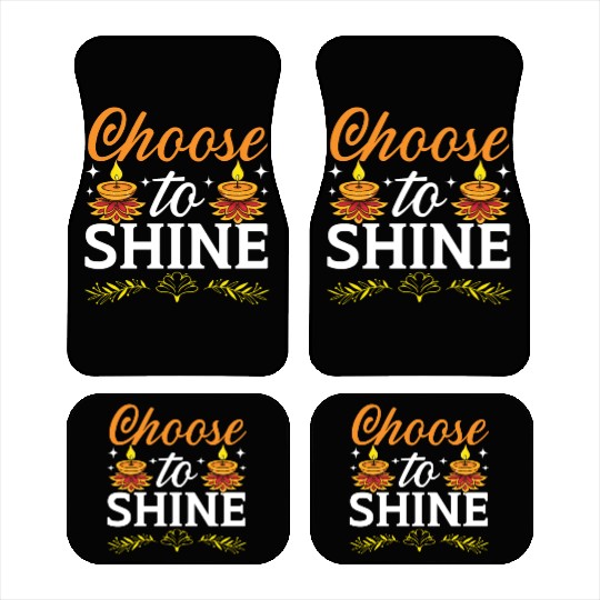 Happy Diwali Diwali Festival Indian Hindu Hinduism Car Mats