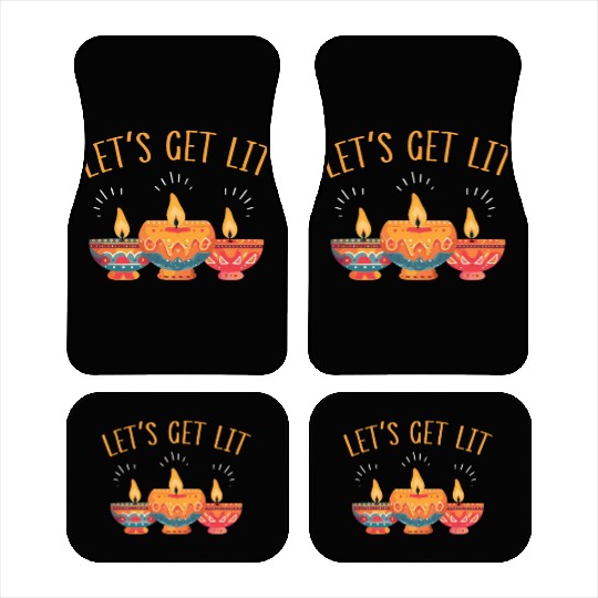 Happy Diwali Diwali Festival Indian Hindu Hinduism Car Mats