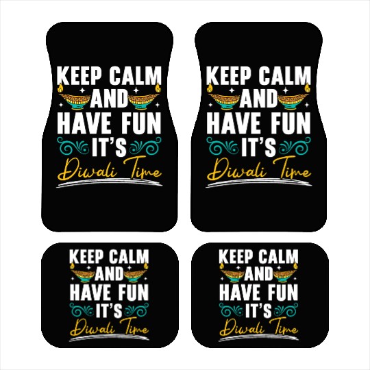 Happy Diwali Diwali Festival Indian Hindu Hinduism Car Mats