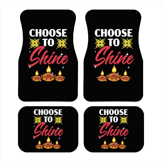 Happy Diwali Diwali Festival Indian Hindu Hinduism Car Mats