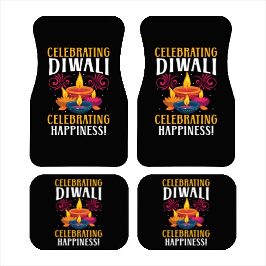 Happy Diwali Diwali Festival Indian Hindu Hinduism Car Mats