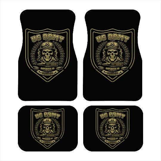 US Army Veteran Defender of Freedom Car Mats
