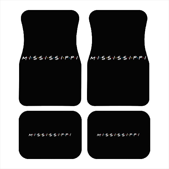 Mississippi Friends Car Mats