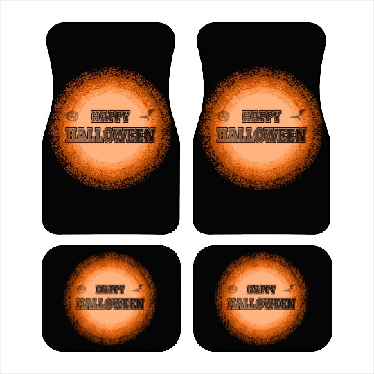 Serene pumpkin Car Mats