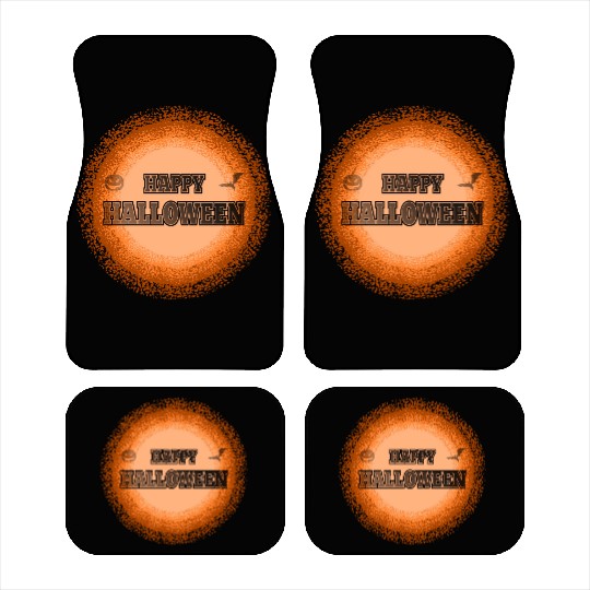 Serene pumpkin Car Mats