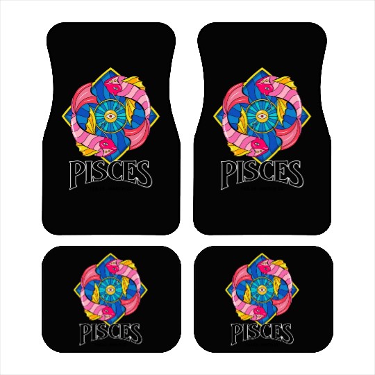 Pisces Pride Car Mats: Show Off Your Zodiac