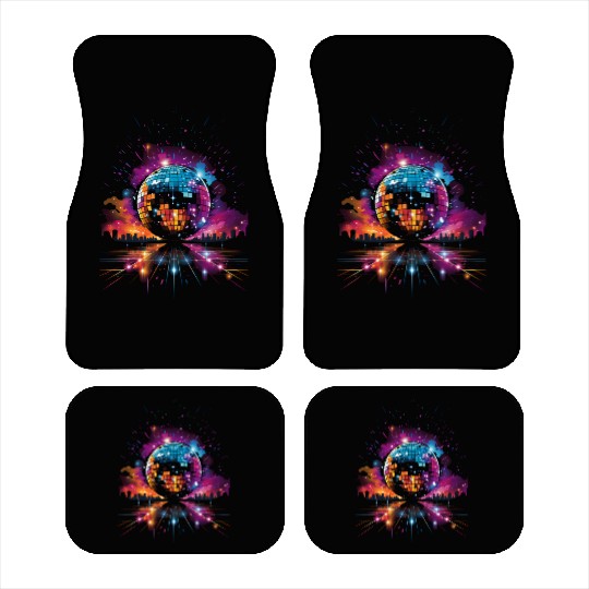 Disco Ball Party Car Mats