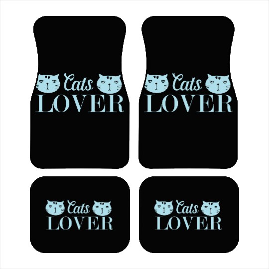 Cats Lover Design For Cat Owner Car Mats