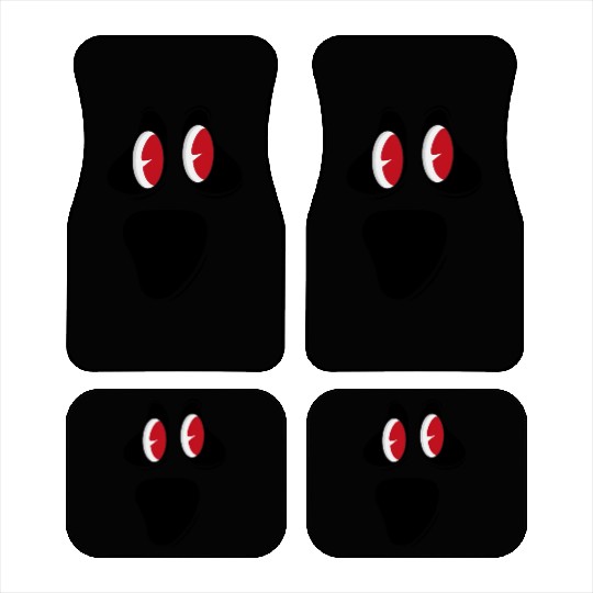 Cute Inlove Ghost Face Car Mats