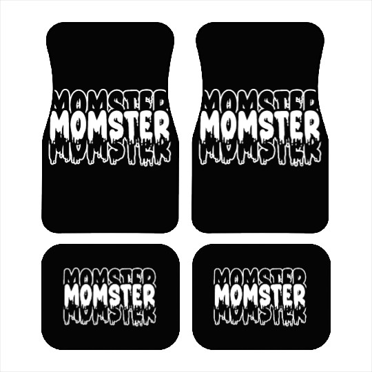 Momster Halloween Costume Mom Mama Women Car Mats