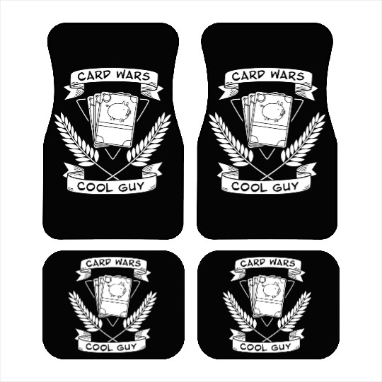 Adventure Time Card Wars Car Mats