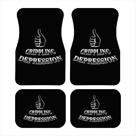 Crippling Depression Car Mats