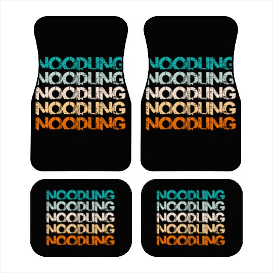 Noodling Flathead Fish Angler Noodler Car Mats