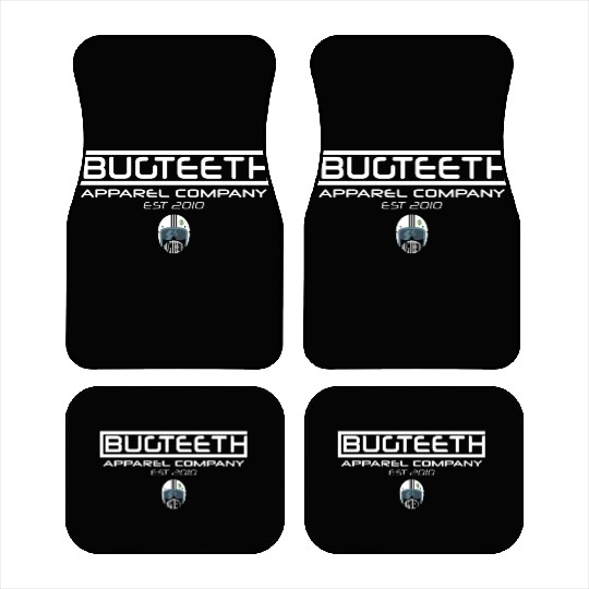 BUGTEETH APPAREL COMPANY EST 2010 Car Mats