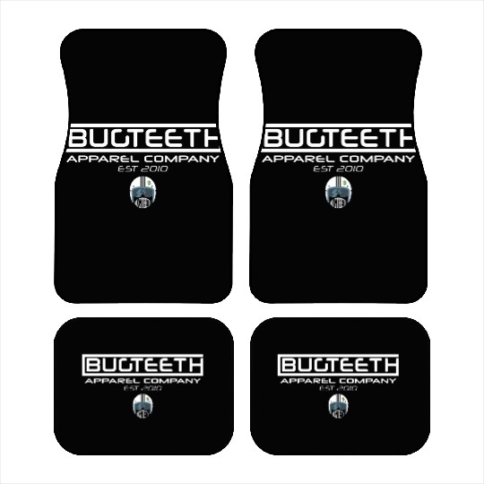BUGTEETH APPAREL COMPANY EST 2010 Car Mats