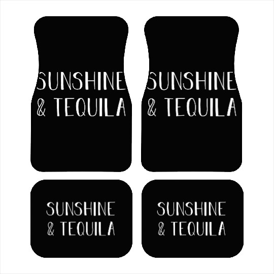 Sunshine Tequila Gift For Tequila Lover Car Mats