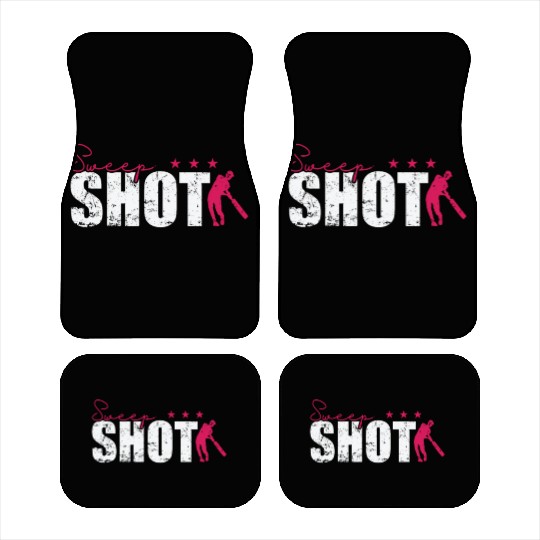 Sweep Shot Cricket Car Mats