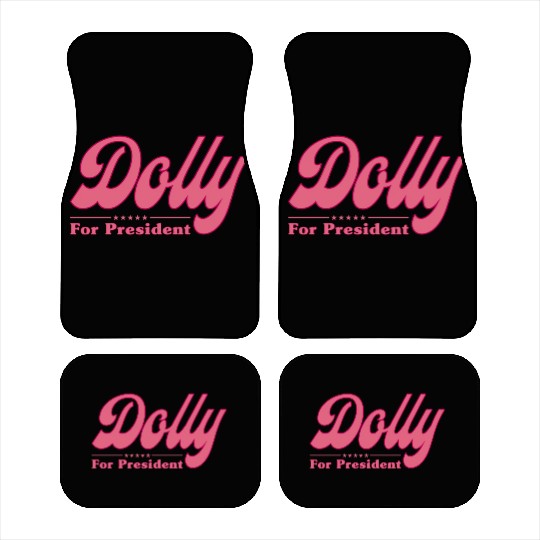 Dolly Parton For President Election Car Mats