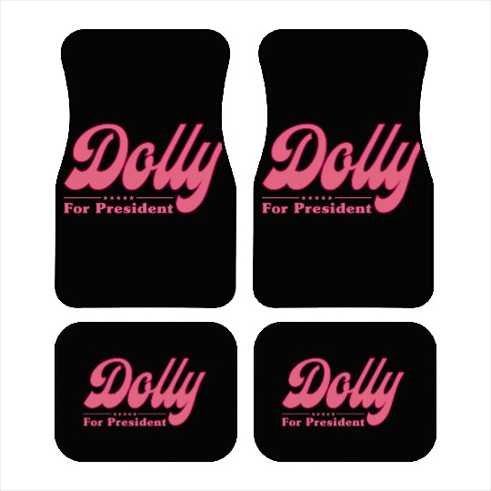 Dolly Parton For President Election Car Mats