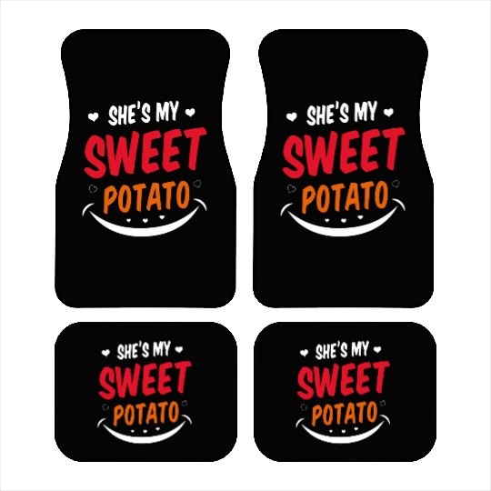She Is My Sweet Potato Car Mats