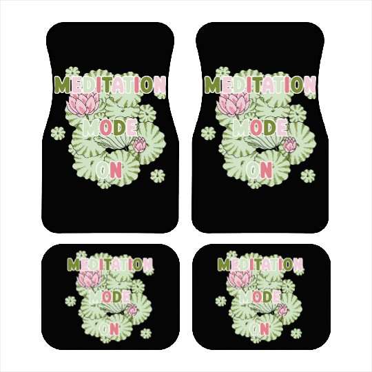 Lotus meditation mode on Car Mats