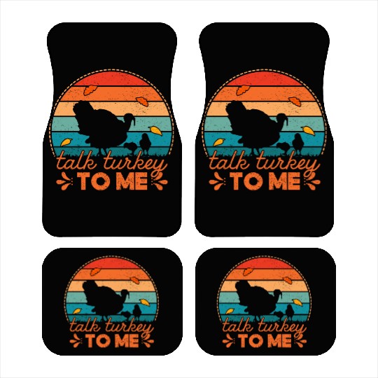 Talk Turkey To Me Car Mats