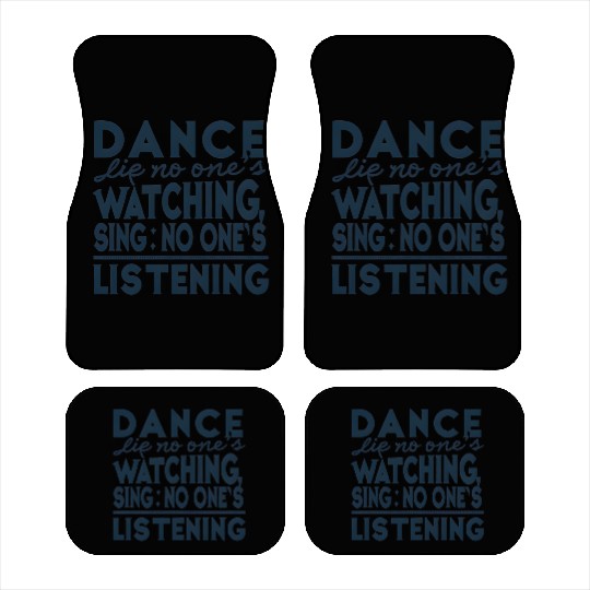 Dance Car Mats