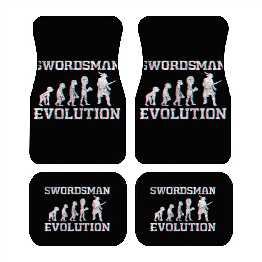 Sword Fight Fight Samurai Victory Car Mats