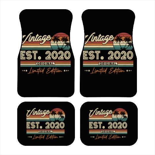 Retro '20s Birthday Surprise Car Mats