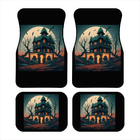 Haunted House Car Mats