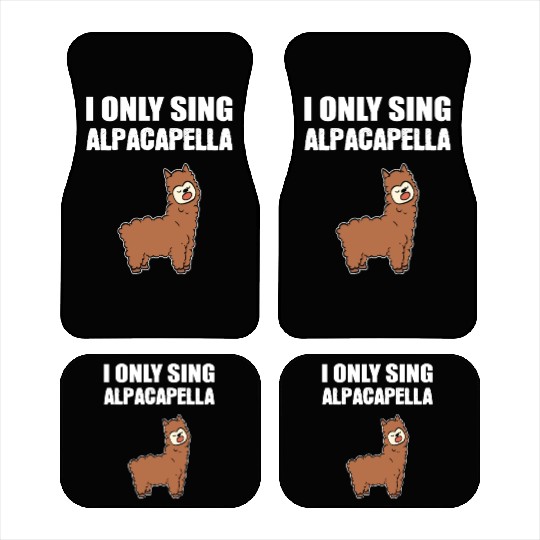 Alpacapella Orchestra Member Gift Car Mats