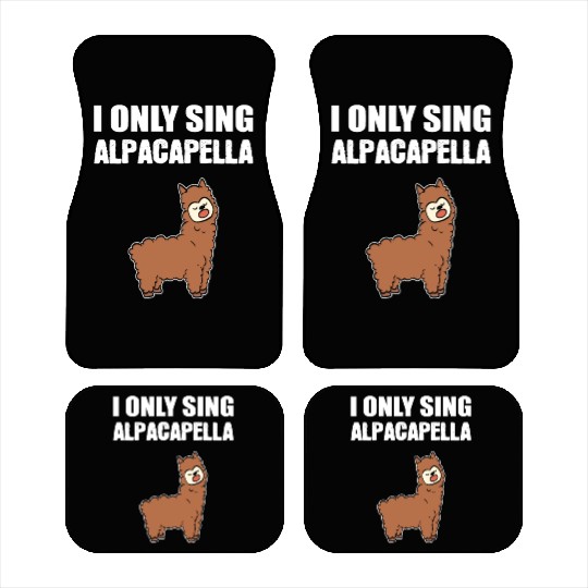 Alpacapella Orchestra Member Gift Car Mats