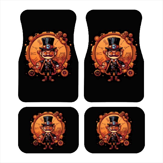 Steampunk Streetwear Car Mats